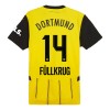 Camiseta de fútbol Borussia Dortmund Fullkrug 14 Primera Equipación 2024-25 - Hombre